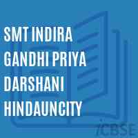 Smt Indira Gandhi Priya Darshani Hindauncity College Logo