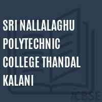 Sri Nallalaghu Polytechnic College Thandal Kalani Logo