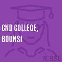 CND College, Bounsi Logo