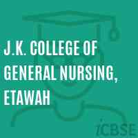 J.K. College of General Nursing, Etawah Logo