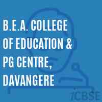 B.E.A. College of Education & PG Centre, Davangere Logo