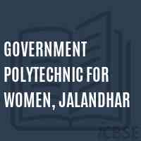 Government Polytechnic For Women, Jalandhar College Logo