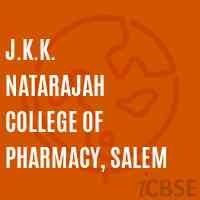 J.K.K. Natarajah College of Pharmacy, Salem Logo