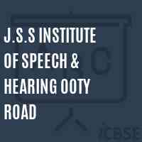 J.S.S Institute of Speech & Hearing Ooty Road Logo