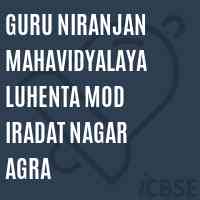 Guru Niranjan Mahavidyalaya Luhenta Mod Iradat Nagar Agra College Logo