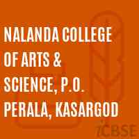 Nalanda College of Arts & Science, P.O. Perala, Kasargod Logo