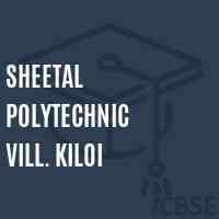 Sheetal Polytechnic Vill. Kiloi College Logo