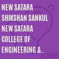 New Satara Shikshan Sankul New Satara College of Engineering & Management Pandharpur Logo