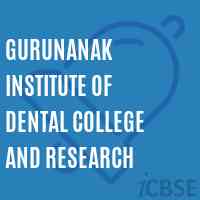 Gurunanak institute of Dental College and Research Logo
