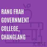 Rang Frah Government College, Changlang Logo