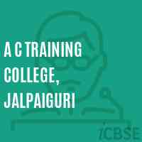 A C Training College, Jalpaiguri Logo