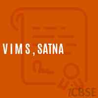 V I M S , Satna College Logo
