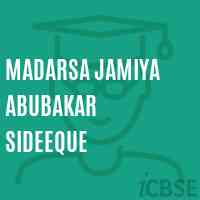 Madarsa Jamiya Abubakar Sideeque Primary School Logo