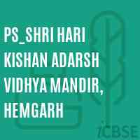 Ps_Shri Hari Kishan Adarsh Vidhya Mandir, Hemgarh Primary School Logo
