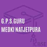 G.P.S.Guru Medki Natjetpura Primary School Logo