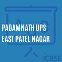 Padamnath Ups East Patel Nagar Middle School Logo