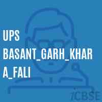 Ups Basant_Garh_Khara_Fali Middle School Logo