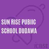 Sun Rise Pubiic Scho0L Dudawa Middle School Logo