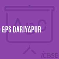 Gps Dariyapur Primary School Logo