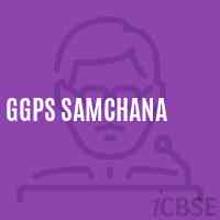 Ggps Samchana Primary School Logo