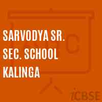 Sarvodya Sr. Sec. School Kalinga Logo