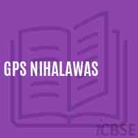Gps Nihalawas Primary School Logo