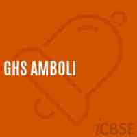 Ghs Amboli Secondary School Logo