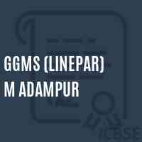 Ggms (Linepar) M Adampur Middle School Logo