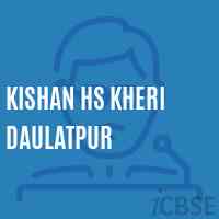 Kishan Hs Kheri Daulatpur Secondary School Logo