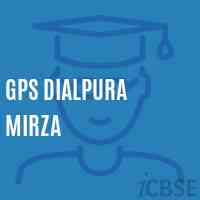 Gps Dialpura Mirza Primary School Logo