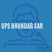 Gps Bhundar Sar Primary School Logo