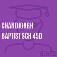 Chandigarh Baptist Sch 45D Senior Secondary School Logo