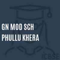 Gn Mod Sch Phullu Khera High School Logo