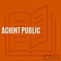 Achint Public Senior Secondary School Logo