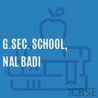 G.Sec. School, Nal Badi Logo