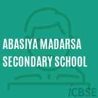 Abasiya Madarsa Secondary School Logo