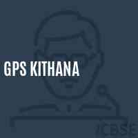 Gps Kithana Primary School Logo