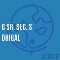 G Sr. Sec. S Dhigal High School Logo