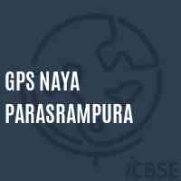 Gps Naya Parasrampura Primary School Logo