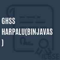 Ghss Harpalu(Binjavas) High School Logo