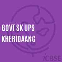 Govt Sk Ups Kheridaang Middle School Logo