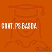 Govt. Ps Basda Primary School Logo