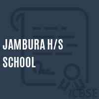 Jambura H/s School Logo