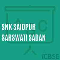 Snk Saidpur Sarswati Sadan Primary School Logo