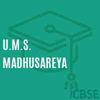 U.M.S. Madhusareya Middle School Logo