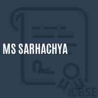 Ms Sarhachya Middle School Logo