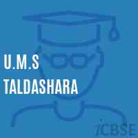 U.M.S Taldashara Middle School Logo