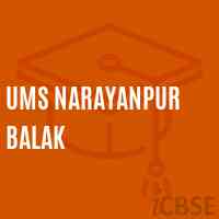 Ums Narayanpur Balak Middle School Logo