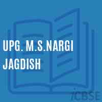 Upg. M.S.Nargi Jagdish Middle School Logo