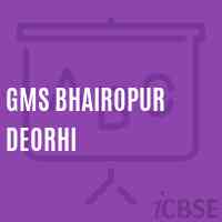 Gms Bhairopur Deorhi Middle School Logo